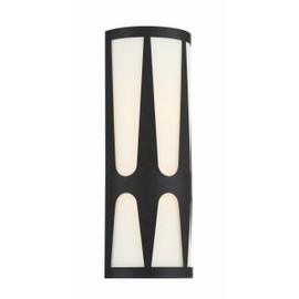 Royston 2 Light Black Sconce