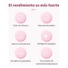 Rizador De Pestañas Eléctrico Sin Marco Recargable Por Usb Blanco