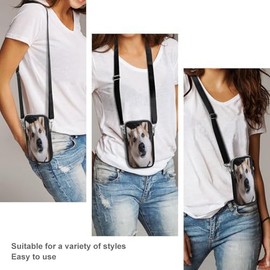 Bolso para teléfono celular con correa desmontable, pequeño bolso cruzado para hombres y mujeres, mini bolso para teléfono celular, cartera de teléfono inteligente, bolsa de teléfono a la moda para