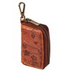 Matador K-65 Genuine Leather Keyring, Printed brown, Elegant