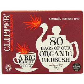 Clipper Organic Infusion Redbush 80 Bag (Pack of 2)