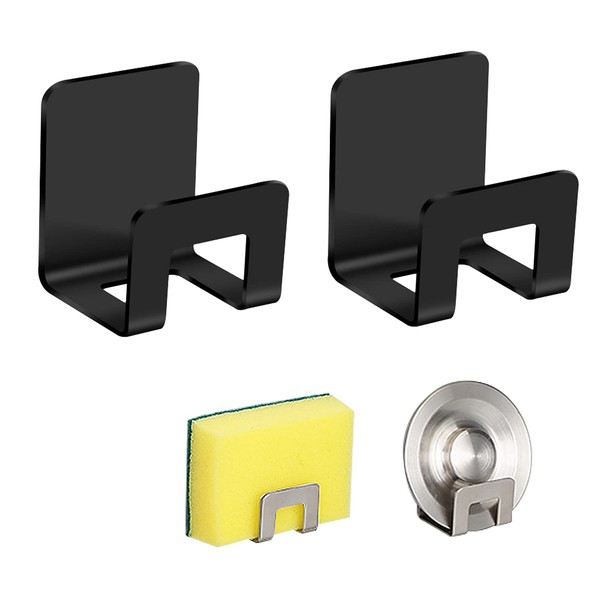 CaKoo Sponge Holder, 2 Pack Sponge Holder for Kitchen Sink,