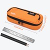 Pendancy Large Capacity Pencil Case with Double Zippers and a