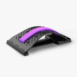 Protector height adjustment 4-stage latest model spine and waist exercise equipment purple correction 4 steps/purple 5ea
