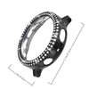 Gatuida Watch Protective Case Plating Diamond Frame Watch Screen Protector