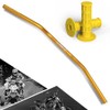 7/8" Motorcycle Handlebars with Handlebar Grips Fits KLX110, Ninja 650R,
