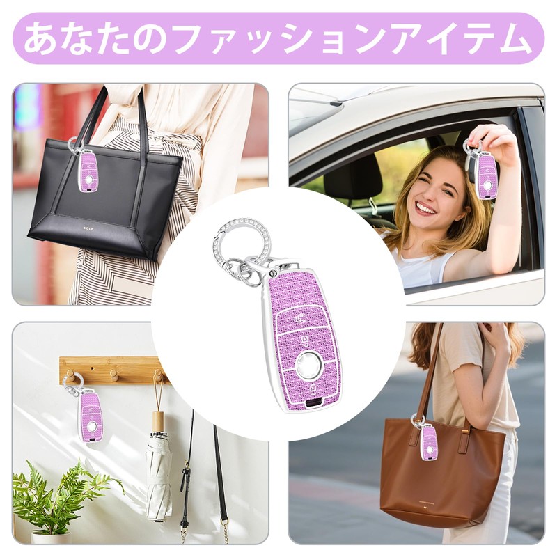 OFF WE GO Car Key Cover TPU Material, Compatible with