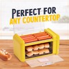 Nostalgia Oscar Mayer Extra Large Countertop 8 Hot Dog Roller