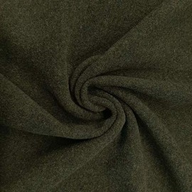 HANNAH Wool Fabric Fabrics Wool Cashmere Coat Medieval Curtain Blanket Cape Larp Sold by the Metre - 10 Colours (Hunting Green)