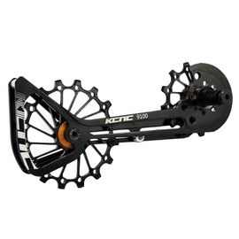 KCNC Road Oversized Pulley OSPW Cage for Shimano Dura-Ace/Ultegra R8000/R9100, Black, KOT39-001BK, SK2260