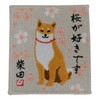 Friends Hill IS-210-190 Sakurada Shibata Patch Magnet, Beige