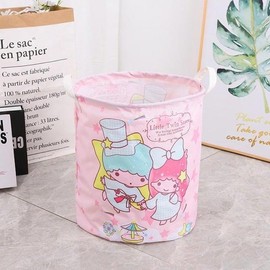 Sanrio Little Twin Stars Foldable Laundry storage basket/hamper