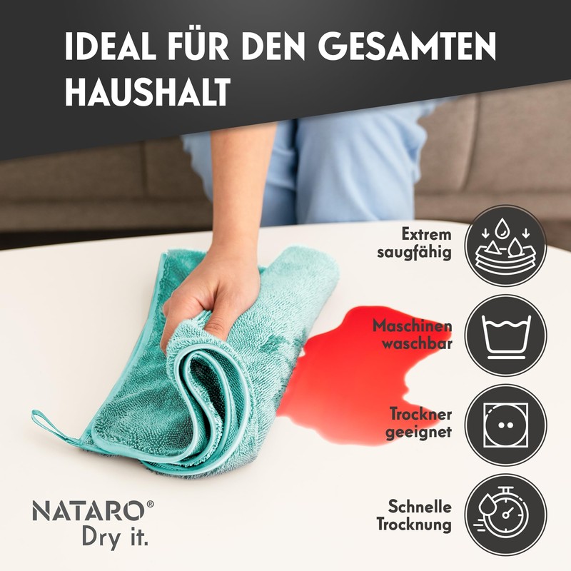 NATARO® Dry It Premium Drying Towel for Shower Cubicle, Car,
