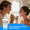 FunnAura 2 Pcs Nano Hydroxyapatite Toothpaste, Gentle Whitening and Sensitive
