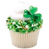 DecoPac St. Patrick's Day Fusion Mix Sprinkles, 26oz, Green, White