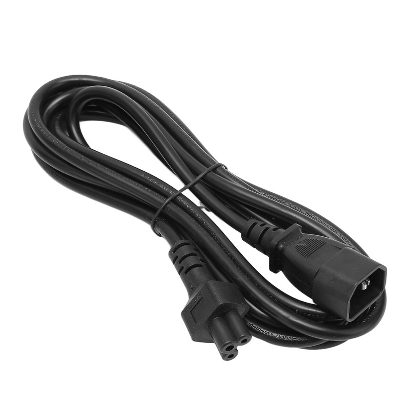 IEC320 C14 Male to C5 Female Power Cable Tension Resistant
