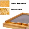 Beehive Screened Bottom Board Dipped in 100% Beeswax,Langstroth 10 Frame