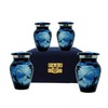 UR Keepsake Urn Set of 4- Stylish Fishing Catching Cremation