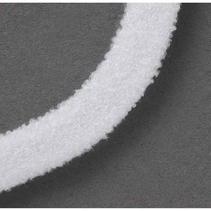 Silky Touch Ear Rubber Fluffy, Normal, White, Pack of 7