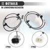A ABSOPRO 1 Pair ABS Sensors Front Left Right for