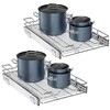 OCG Pull Out Cabinet Organizer 2 Pack (15" W x