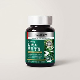 Nutri D Day Premium 36g MacMoondongjeong 36g 60 tablets 1 pc / 뉴트리디데이 프리미엄 삼백초 맥문동정 36g 60정 1개 1개