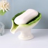 LONG XIN SERIES 1PCS Ceramic Cabbage Soap Dish Lucky Veggie