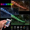 Eliteemo LED Badminton Pickleball Net Light, 17Ft Remote Control LED