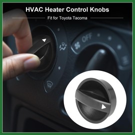 Motoforti 3pcs AC Air Conditioner Climate Control Switch Knobs for Toyota Tacoma 2005-2011 65551820A Long-lasting