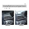 Tumukiw Car Air Vent Frame Trim Compatible with Subaru WRX