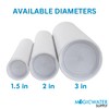 MagicWater Supply Mailing Tube 2 in x 18 in White