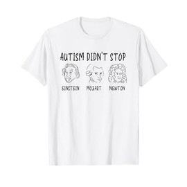Autism Awareness Shirts Autism Didn't Stop T-Shirt