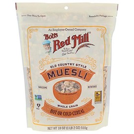 Bob's Red Mill Old Country Style Muesli, 18oz (Pack of 1) - Non GMO, Whole Grain, Vegan, Kosher