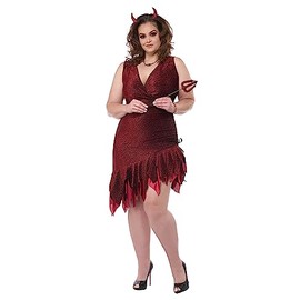 California Costumes, Red Hot & Sizzling, Women's 1XL