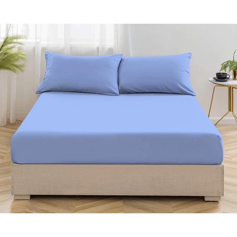 MistyMorning Fitted Sheet, Soft & Premium quality Bedding & Linen,