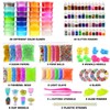 BYONEBYE 126 Pcs DIY Slime Making Kit for Girls Boys