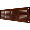Repa Market Air Vent Cover 16x4 Inch (Outer Dimensions) Brown