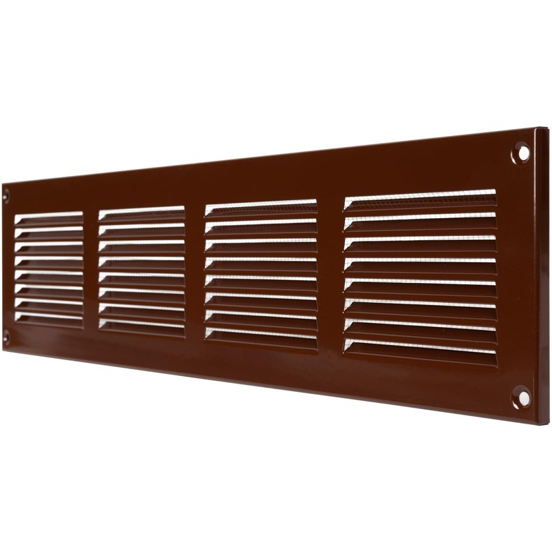 Repa Market Air Vent Cover 16x4 Inch (Outer Dimensions) Brown