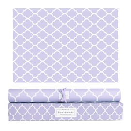Merriton Scented Drawer Liners for Dresser Fragrant Paper Liner for Drawers Cabinet Shelf Linen Closet and Kitchen Scent Liners Non Adhesive (French Lavender)