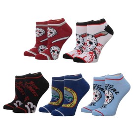 Friday the 13th 5 Pair Ankle Socks Standard