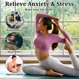Breathing Necklace Anxiety Relief Breathlace Necklace for Men and Women for Anxiety Relief Meditation Breathing Exercises