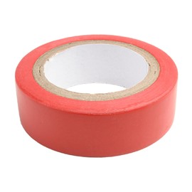 DIAO79NI Electrical Tape - 1 Roll Red Electric Tape, 3/4 Inch by 32 Feet, Professional Insulating PVC, Voltage Level 600V Dustproof, Adhesive for General Home Vehicle Auto Car Power Circuit Wiring