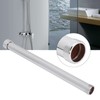 Copper Shower Extension Arm, 25mm Diameter Electroplated Tube, Durable Bathroom