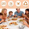 200 Pack Disposable Mini Pie Tins, 7.5cm Aluminum Foil Round