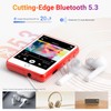 128GB MP3 Player Bluetooth 5.3 with 2.4" Full Touch Screen，MECHEN