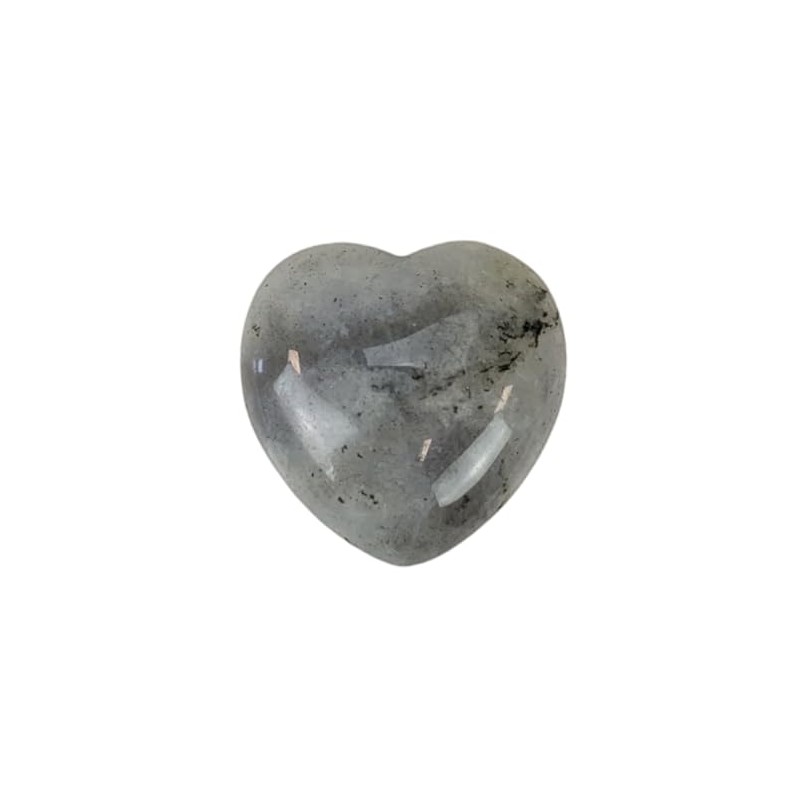 Coco Papaya Natural Labradorite Heart 20g