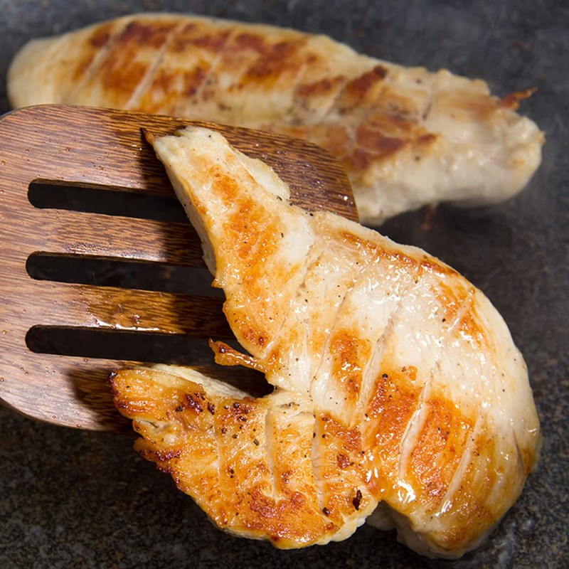 Kunovo Wooden Spatula for Non Stick Cookware,Wood Utensils Set for