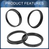 INFINAUTO Hub Centering Rings 64.1mm ID 72.6mm OD Car Wheel