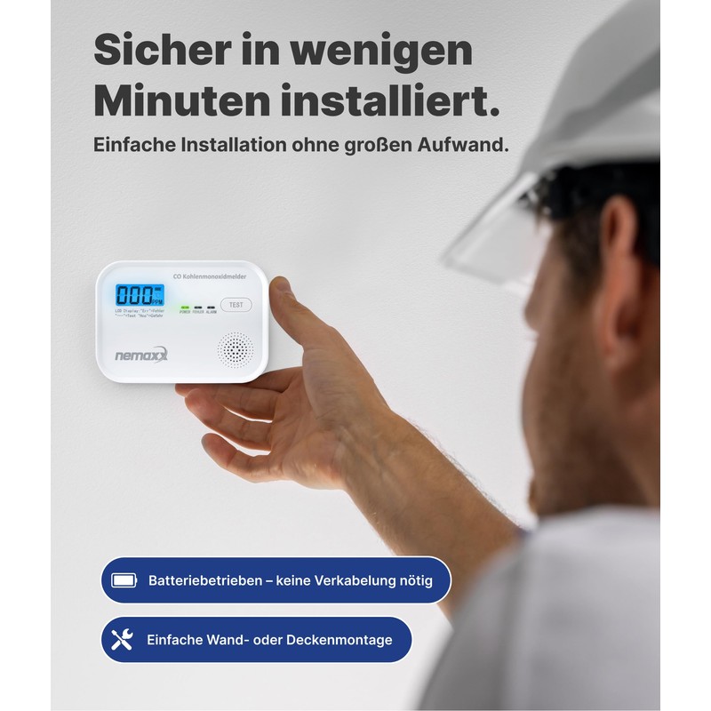 Nemaxx CO detector, CM18