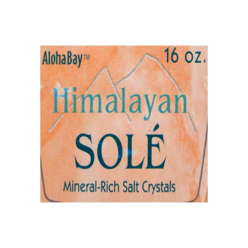 Himalayan Salt Sole Chunks in Jar, 16 Ounce